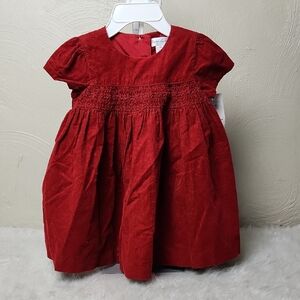Ralph Lauren Holiday Corduroy Dress W/ Bloomers - Fancy Formal 6M Baby